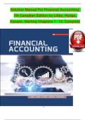 Solution Manual for Financial Accounting&comma; 7th Canadian Edition &lpar;Authors&colon; Libby&comma; Hodge&comma; Kanaan&comma; Sterling&rpar; &ndash; Updated 2026 Exam Prep