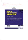 2026 APEA 3P Predictor Exam Question Bank Complete Study  Guide&period;