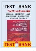 Tiet z Fundamenta ls O f CLINICAL CHEMISTRY AND MOLECULAR DIAGNOSTICS 7t h Editio n B y Car l A &period; Burti