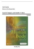 Test Bank - Diseases of the Human Body&comma; 7th Edition &lpar;Tamparo&comma; 2026&rpar;