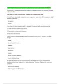 HS 301 Exam 2 Study Guide Questions with Correct Answers Latest Update 2025&sol;2026
