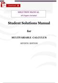 Calculus: Single and Multivariable, 7th Edition – Complete Solutions Manual by Hughes-Hallett, McCallum & Gleason (All Chapters 1–21)