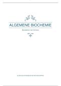 Samenvatting Algemene biochemie &lpar;D013074A&rpar;