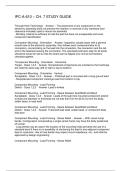 IPC-A-610 &ndash; CH&period; 7 STUDY GUIDE