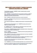ABST ALBERTA BASIC SECURITY TRAINING EXAM WITH COMPLETE SOLUTIONS 100&percnt; VERIFIED&excl;&excl;