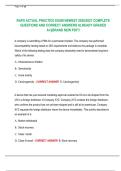 RAPS ACTUAL PRACTICE EXAM NEWEST 2026&sol;2027 COMPLETE  QUESTIONS AND CORRECT ANSWERS ALREADY GRADED  A&plus;&vert;&vert;BRAND NEW PDF&excl;&excl; 
