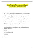 Brock Biology of Microorganisms Chapter 5 Questions And Answers 2025&sol;2026