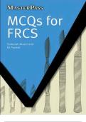 MCQs for FRCS &ndash; Comprehensive Surgery Exam Practice Guide