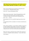 KHP 420g Final Exam Questions and Verified Answers Latest Update 2026&sol;2027 &lpar;Graded A&plus;&rpar; 100&percnt; Correct&period;