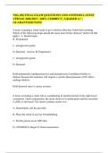 NSG 456 FINAL EXAM QUESTIONS AND ANSWERS LATEST UPDTAE 2026&sol;2027 &vert; 100&percnt; CORRECT &vert; GRADED A&plus; &vert; GUARANTEED PASS&excl;