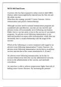 MCB 100 University Of Illinois - Urbana-Champaign -MCB 100 Final Exam&period;