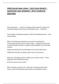 STRETCHLAB FINAL EXAM &vert; 2025&sol;2026 UPDATE &vert; QUESTIONS AND ANSWERS &vert; WITH COMPLETE SOLUTION