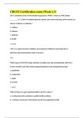 CRCST Certification exam &lpar;Week 1-3&rpar;