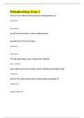 Pathophysiology Exam 2
