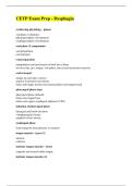 CETP Exam Prep - Dysphagia
