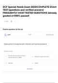 RNRF DCF Exam practice 2025 update&vert; comprehensive questions and verified answers &lpar;complete solutions&rpar; ASSURED SUCCESS&vert;GRADE A&plus;&excl;&excl; &lpar;100&percnt; ACCURATE&rpar; GET IT RIGHT&excl;&excl;