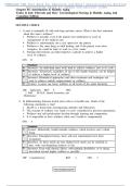 Complete Test Bank Ebersole and Hess&rsquo; Gerontological Nursing and Healthy Aging in Canada 2nd Edition Touhy Questions & Answers with rationales &lpar;Chapter 1-26&rpar;