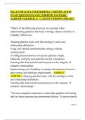 PALANTIR DATA ENGINEERING CERTIFICATION EXAM QUESTIONS AND VERIFIED ANSWERS &vert; ALREADY GRADED A&plus; &vert; LATEST VERSION 2026&sol;2027&period;