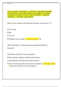 WGU D278 PRE-ASSESSMENT &vert; SCRIPTING AND PROGRAMMING FOUNDATIONS &vert; EXAM QUESTIONS AND CORRECT ANSWERS &lpar;VERIFIED ANSWERS&rpar; LATEST UPDATE 2026&sol;2027 &vert; ALREADY GRADED A&plus; &vert; D278 PRE-ASSESSMENT&period;