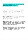 A319 EXAMINATION TEST 2026 QUESTIONS WITH SOLUTIONS GRADED A&plus;