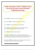 CEBS&colon; GBA&sol;RPA 3 &lpar;NEW CURRICULUM&rpar; EXAM QUESTIONS AND ANSWERS&period; VERIFIED 2025&sol;2026&period;