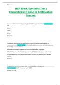 H&R Block Specialist Test &vert; Comprehensive Q&A For Certification Success