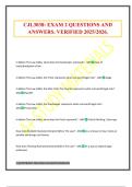CJL3038&colon; EXAM 2 QUESTIONS AND ANSWERS&period; VERIFIED 2025&sol;2026&period;