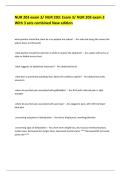 NUR 203 exam 3&sol; NUR 203&colon; Exam 3&sol; NUR 203 exam 3 With 3 sets combined New edition
