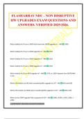 FLASHARRAY NDU - NON DISRUPTIVE HW UPGRADES EXAM QUESTIONS AND ANSWERS&period; VERIFIED 2025&sol;2026&period;