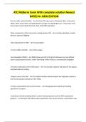 ATC Midterm Exam With complete solution Newest RATED A&plus; NEW EDITIONATC Midterm Exam With complete solution Newest RATED A&plus; NEW EDITIONATC Midterm Exam With complete solution Newest RATED A&plus; NEW EDITION