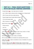 MGT 6311 - FINAL EXAM QUESTIONS  WITH DETAILED VERIFIED ANSWERS