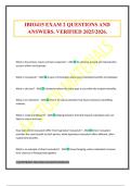 IBIO415 EXAM 2 QUESTIONS AND ANSWERS&period; VERIFIED 2025&sol;2026&period;