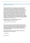 WGU D027 Pre-Assessment &vert; Questions and Answers &vert; Latest 2026 Updates &vert; 100&percnt; Correct&period;