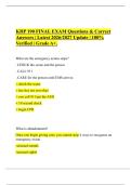 KHP 190 FINAL EXAM Questions & Correct Answers &vert; Latest 2026&sol;2027 Update &vert; 100&percnt; Verified &vert; Grade A&plus;&period; 