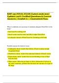 KHP 190 FINAL EXAM &lpar;Latest 2026&sol;2027 Update&rpar; 100&percnt; Verified Questions & Correct Answers &vert; Graded A&plus; &vert; Guaranteed Pass&period;