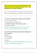 FDNY F07 Fire And Emergency Drill Conductor Exam Questions And Correct Answers &lpar;Verified Answers with Rationales&rpar; Latest Update 2026&sol;2027&period;