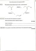 Actual 2025 AQA A-LEVEL CHEMISTRY 7405&sol;2 Paper 2 Merged Question Paper &plus; Mark  Scheme &plus; Insert  Actual 2025 AQA A-LEVEL CHEMISTRY 7405&sol;2 Paper 2 Organic and Physical Chemistry  Merged Question Paper &plus; Mark Scheme &plus; Insert 