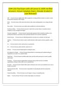 COM 235 Final Exam with all Correct & 100&percnt; Verified Answers&vert; Actual Complete Exam&vert; Already Graded A&plus; &lpar;Just Released&rpar;