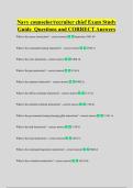 Navy counselor&sol;recruiter chief Exam Study  Guide  Questions and CORRECT Answers