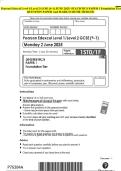 Pearson Edexcel Level 1&sol;Level 2 GCSE &lpar;9&ndash;1&rpar; JUNE 2025- STATISTICS PAPER 1 Foundation QUESTION PAPER And MARK SCHEME MERGED