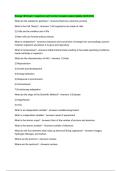 Biology 189 Exam 1 Questions with Correct Answers Latest Update 2025&sol;2026