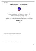 FDNY S-98 Fire Alarm Systems Inspection&comma; Testing & Service Technician &mdash; Complete Study Material &lpar;Certificate of Fitness Exam Guide&rpar;