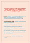 NSG 3250 ADULT HEALTH EXAM 2 BANK 2026 CURRENTLY  TESTING COMPLETE ACTUAL EXAM QUESTIONS WITH  DETAILED VERIFIED ANSWERS EXPERT VERIFIED &sol;ALREADY  GRADED A&plus;&sol;&sol;BRAND NEW&excl;&excl;