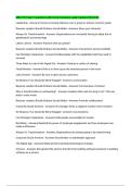 MBA 757 Exam 7 Questions with Correct Answers Latest Update 2025&sol;2026