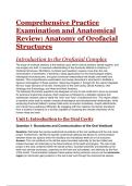 Orofacial Anatomy &ndash; Comprehensive Practice Examination & Anatomical Review &lpar;Dental Programs&rpar; &ndash; 2024&sol;2025 &ndash; Complete Practice Questions with Detailed Answers
