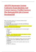 AR STW Stormwater Systems  Contractor Exam Questions And  Correct Answers &lpar;Verified Answers&rpar;  Plus Rationale2026 Q&A&vert; Instant  Download Pdf 