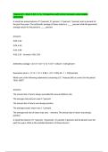 Finance 301 - Exam 3 &lpar;Ch&period; 9&comma; 12&comma; 13&rpar; Questions with Correct Answers Latest Update 2025&sol;2026
