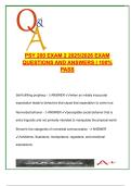 PSY 200 Exam 2 &ndash; 2025&sol;2026 &vert; 100&plus; Questions with Answers &vert; Nonverbal Behavior&comma; Persuasion&comma; Attribution&comma; Attitudes