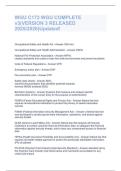 WGU C172 &ndash; Complete V3 Study Material &lpar;Version 3&comma; Released 2026&rpar; &ndash; Fully Updated Overview & Exam Preparation Content