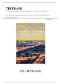  Essentials of Modern Business Statistics with Microsoft Excel 8th Edition &ndash; Full Solution Manual &lpar;Chapters 1-4&rpar;